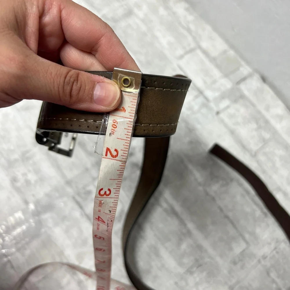 Original Penguin brown casual belt sz 40/100 large